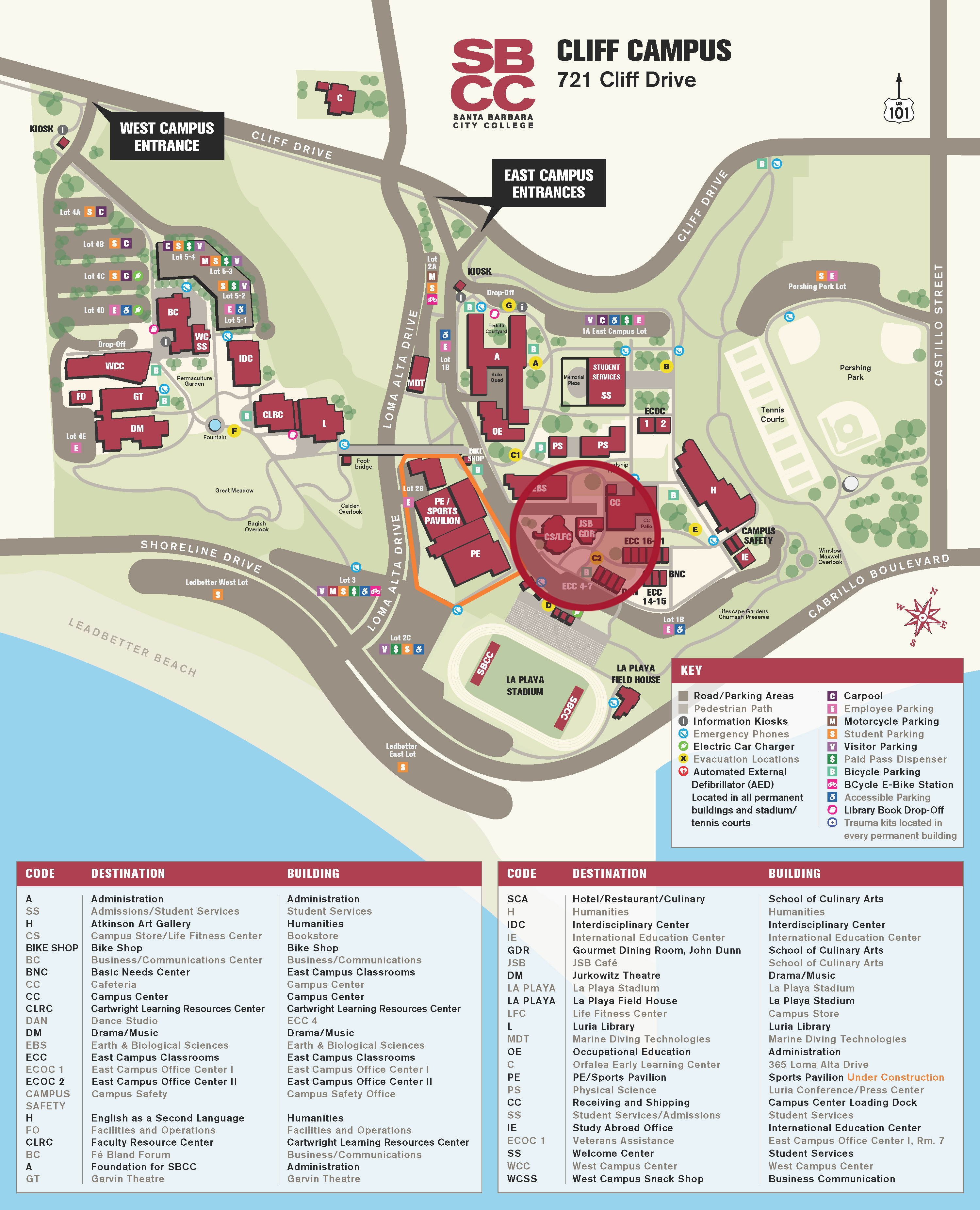 JSB Cafe/Gourmet Dining Room Location